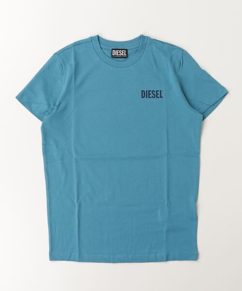 DIESEL KIDS(ディーゼルキッズ)の「DIESEL(ディーゼル)Kids & Junior ブランドロゴ半袖Tシャツカットソー(Tシャツ/カットソー・キッズ・グレー/ブラック/ホワイト/ネイビー・4Y/6Y/8Y/10Y/12Y/14Y/16Y)」の4枚目の写真
