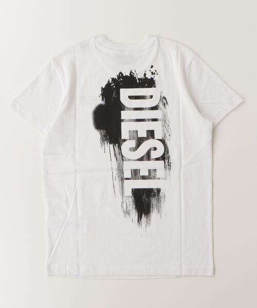 DIESEL KIDS(ディーゼルキッズ)の「DIESEL(ディーゼル)Kids & Junior ブランドロゴ半袖Tシャツカットソー(Tシャツ/カットソー・キッズ・グレー/ブラック/ホワイト/ネイビー・4Y/6Y/8Y/10Y/12Y/14Y/16Y)」の7枚目の写真