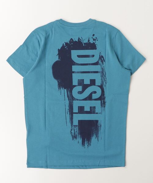 DIESEL KIDS(ディーゼルキッズ)の「DIESEL(ディーゼル)Kids & Junior ブランドロゴ半袖Tシャツカットソー(Tシャツ/カットソー・キッズ・グレー/ブラック/ホワイト/ネイビー・4Y/6Y/8Y/10Y/12Y/14Y/16Y)」の8枚目の写真