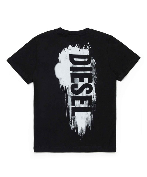 DIESEL KIDS(ディーゼルキッズ)の「DIESEL(ディーゼル)Kids & Junior ブランドロゴ半袖Tシャツカットソー(Tシャツ/カットソー・キッズ・グレー/ブラック/ホワイト/ネイビー・4Y/6Y/8Y/10Y/12Y/14Y/16Y)」の15枚目の写真