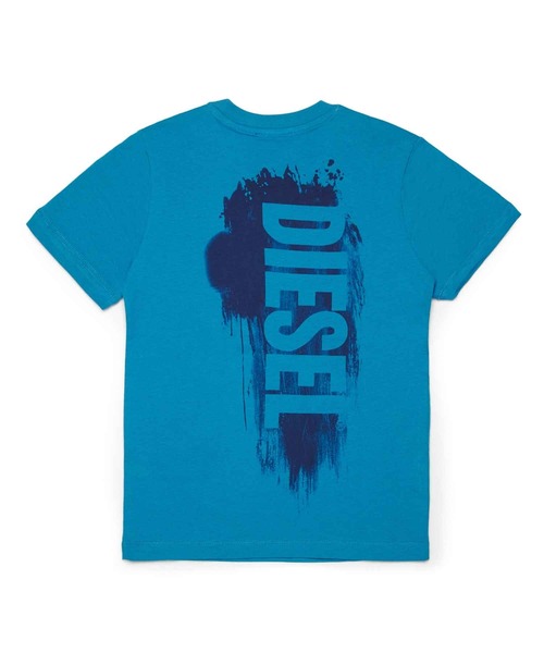 DIESEL KIDS(ディーゼルキッズ)の「DIESEL(ディーゼル)Kids & Junior ブランドロゴ半袖Tシャツカットソー(Tシャツ/カットソー・キッズ・グレー/ブラック/ホワイト/ネイビー・4Y/6Y/8Y/10Y/12Y/14Y/16Y)」の18枚目の写真