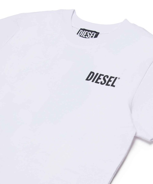 DIESEL KIDS(ディーゼルキッズ)の「DIESEL(ディーゼル)Kids & Junior ブランドロゴ半袖Tシャツカットソー(Tシャツ/カットソー・キッズ・グレー/ブラック/ホワイト/ネイビー・4Y/6Y/8Y/10Y/12Y/14Y/16Y)」の14枚目の写真