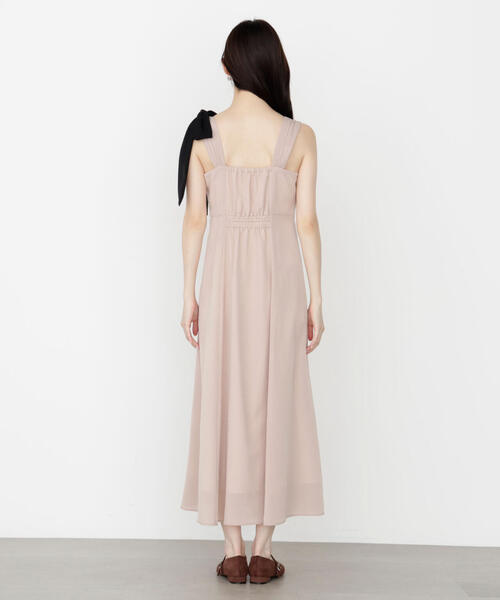 PROPORTION BODY DRESSING(プロポーションボディドレッシング)の「<E>片リボンキャミワンピース / 1215247900(ワンピース・レディース・ダークグレー/ベージュ・P/S/MEDIUM)」の18枚目の写真