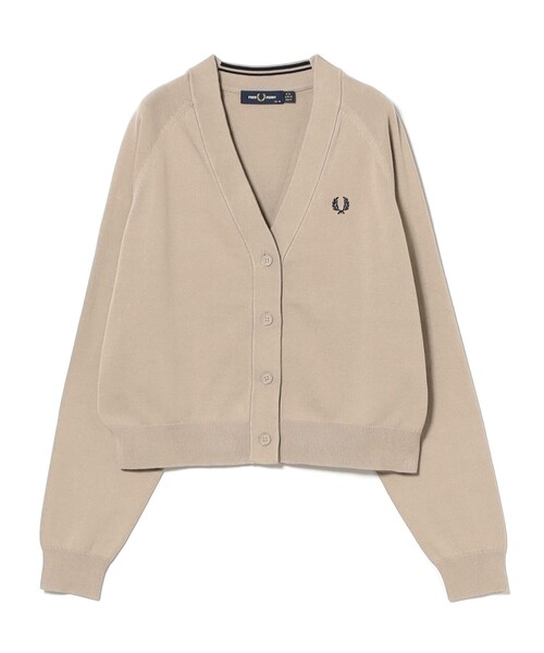 セール】FRED PERRY / V-Neck Cardigan [手洗い可]（カーディガン