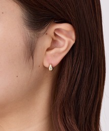 ◆金属アレルギー対応◆◆made in japan◆【高品質ポスト】ドロップ ジルコニアセラミックポストピアス