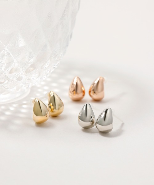 CALIN　STANDARD（カリンスタンダード）の「◆金属アレルギー対応◆◆made in japan◆【高品質ポスト】ドロップ　ジルコニアセラミックポストピアス（ピアス（両耳用）・レディース・ゴールド/ピンクゴールド/シルバー・FREE）」の15枚目の写真