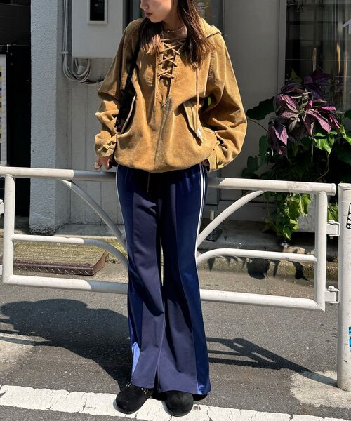 CIAOPANIC（チャオパニック）の「【UNESS/ユーネス】加工コーデュロイアノラックパーカー（その他アウター・レディース・マスタード/ブラウン/カーキ・ONE SIZE）」の21枚目の写真