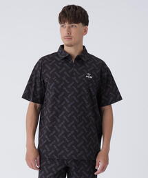 PING（ピン）の「【PING APPAREL】ドットメッシュハーフジップシャツ ＜EARLY AUTUMN＞ (MENS)（シャツ/ブラウス）」