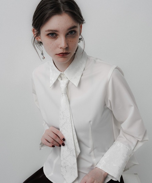 コンパクトネクタイシャツ(HARE)（シャツ/ブラウス）｜HARE（ハレ）の