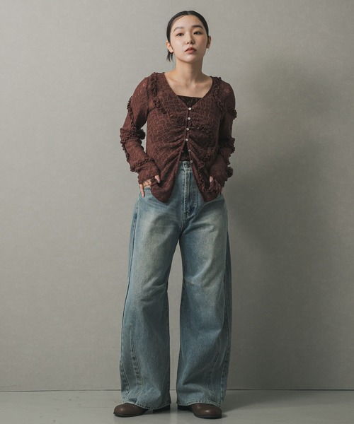 セール】ベロアキャミソール（キャミソール）｜SENSE OF PLACE by