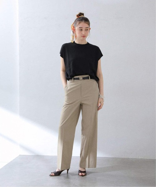 La TOTALITE（ラトータリテ）の「《追加2》【洗える】ウォッシャブルフレンチプルオーバー（ニット/セーター・レディース・ブラウン/キャメル/ブラック・FREE）」の16枚目の写真