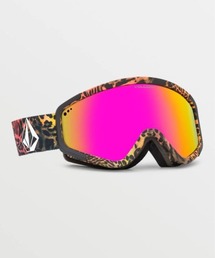 VOLCOM({R)́yVOLCOM/{Rz Attunga - Acid Leopard + Pink Chrome + Bonus Lens + Buckle /{[iXYtXL[Xm[{[hS[O(X|[cObY)