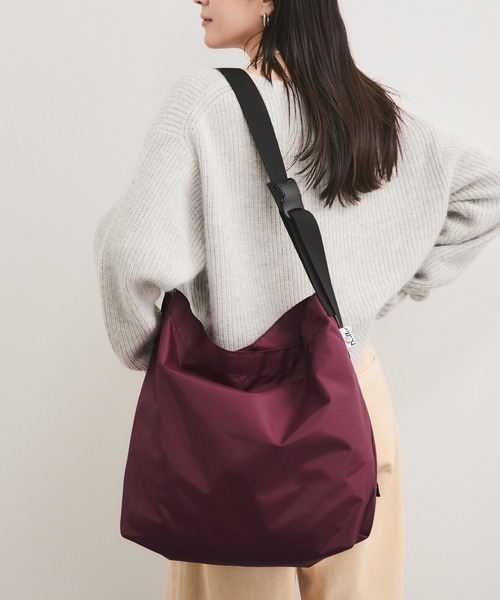 Drifter(ドリフター)の「【Drifter/ドリフター】PLAIN SHOULDER BAG(ショルダーバッグ・レディース・ブラック/ブラウン/ワイン・FREE)」の3枚目の写真