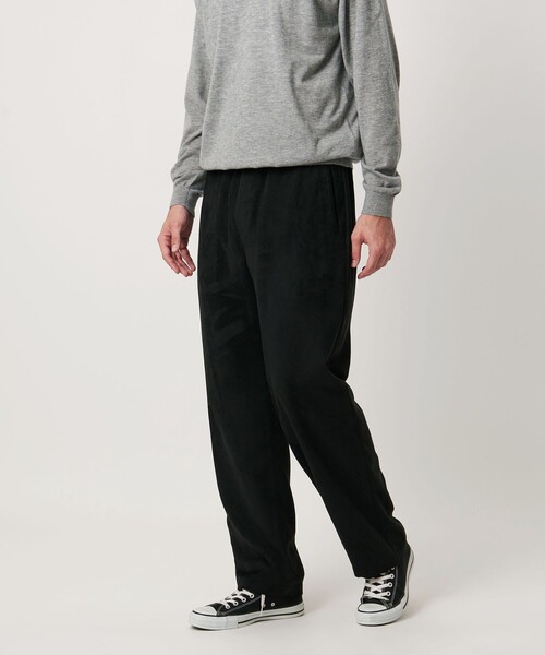UNITED ARROWS（ユナイテッドアローズ）の「スエードライク オールギャザー リラックス イージーパンツ（その他パンツ・メンズ・オリーブ/ブラック・XL/M/L/S）」の3枚目の写真