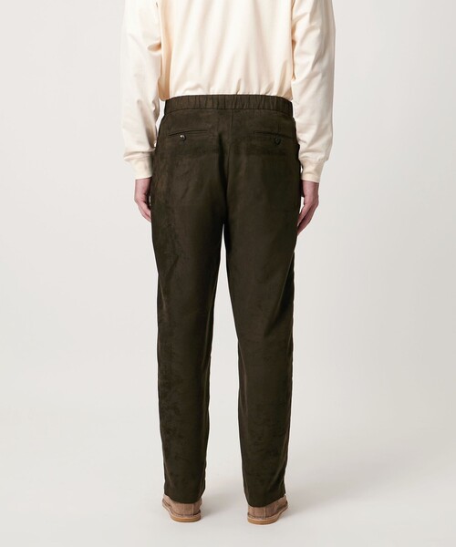 UNITED ARROWS（ユナイテッドアローズ）の「スエードライク オールギャザー リラックス イージーパンツ（その他パンツ・メンズ・オリーブ/ブラック・XL/M/L/S）」の9枚目の写真