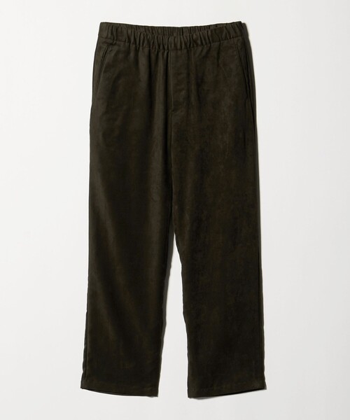 UNITED ARROWS（ユナイテッドアローズ）の「スエードライク オールギャザー リラックス イージーパンツ（その他パンツ・メンズ・オリーブ/ブラック・XL/M/L/S）」の10枚目の写真
