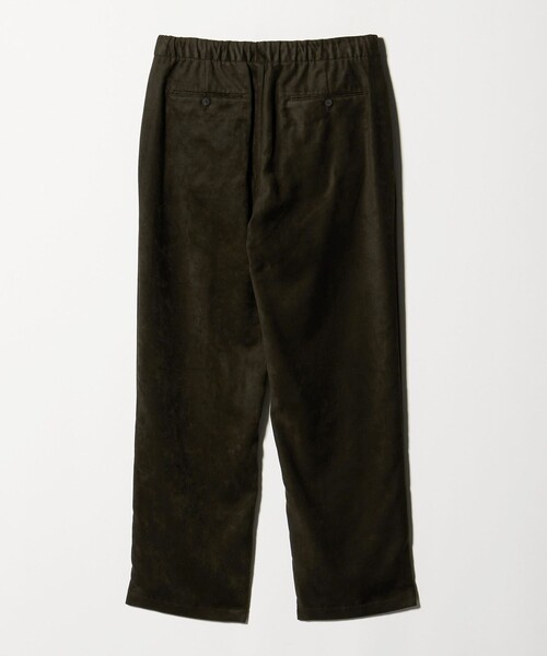 UNITED ARROWS（ユナイテッドアローズ）の「スエードライク オールギャザー リラックス イージーパンツ（その他パンツ・メンズ・オリーブ/ブラック・XL/M/L/S）」の11枚目の写真