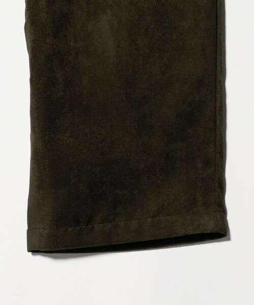 UNITED ARROWS（ユナイテッドアローズ）の「スエードライク オールギャザー リラックス イージーパンツ（その他パンツ・メンズ・オリーブ/ブラック・XL/M/L/S）」の16枚目の写真