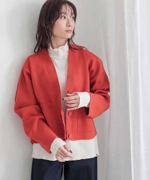 n'OrLABEL(ノアールレーベル)の「【保湿】ランダムリブカットソー(Tシャツ/カットソー・レディース・アイボリー/ブラック/グレー系その他/ブラック系その他/グレー/ベージュ系その他・S~M/L~LL/3L)」の11枚目の写真