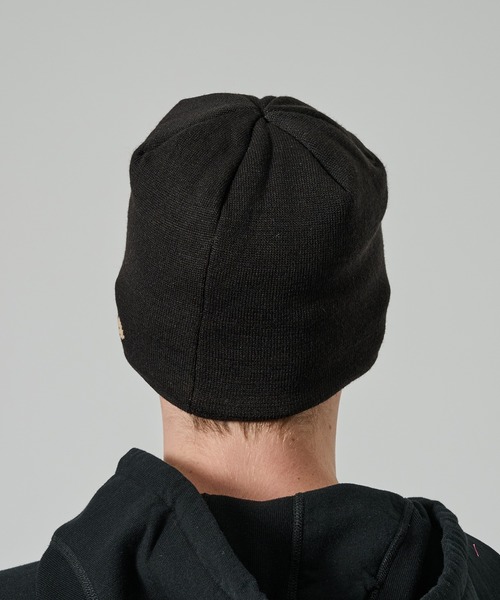 Jieda（ジエダ）の「【JieDa】J LOGO KNIT CAP（ニットキャップ/ビーニー・メンズ・ブラウン/ブラック・FREE）」の6枚目の写真