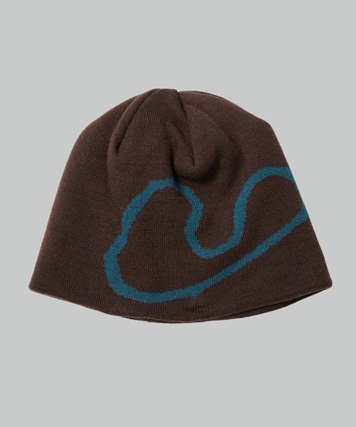 Jieda（ジエダ）の「【JieDa】J LOGO KNIT CAP（ニットキャップ/ビーニー・メンズ・ブラウン/ブラック・FREE）」の13枚目の写真