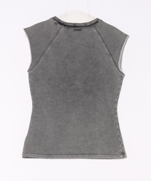 MICHAEL KORS(マイケルコース)の「ガーメント ラグラン スウェット(スウェット・レディース・グレー系・S/XS/M)」の2枚目の写真