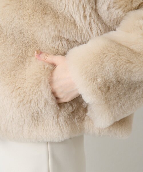 新品同様✩ミンク✩柔らか✩軽い✩ファーコート✩裏地も素敵です✩カジュアル GEMINI】ファーコート（その他アウター）｜Whim Gazette（ウィム