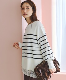 Elura | 毛玉しらずボートプルオーバー/571778(ニット/セーター)