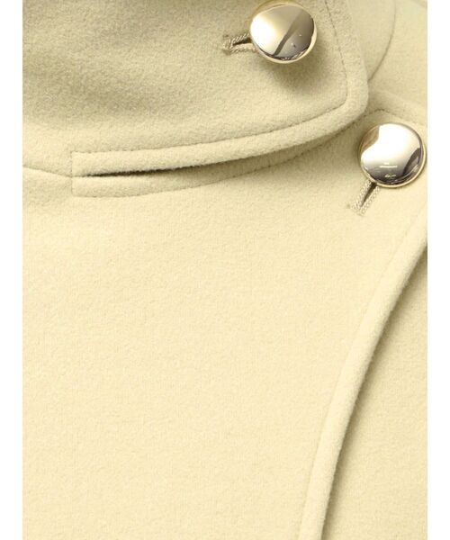 LAGUNAMOON（ラグナムーン）の「ウールジャージスタンドカラーコート（チェスターコート・レディース・ライトグリーン/ブラウン/チャコールグレー・SMALL/MEDIUM）」の10枚目の写真