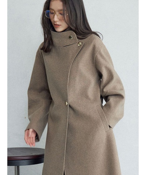 ラグナムーン　ウールコート　Sサイズ LAGUNAMOON ベンツデザインウールコート（ピスタチオ