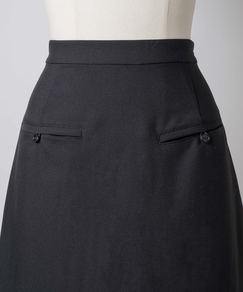 thinkto】フロントポケットフリルスカート（スカート）｜thinkto