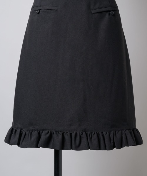 thinkto】フロントポケットフリルスカート（スカート）｜thinkto