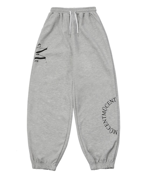 MUCENT（ムセント）の「【日本未発売/WEB限定】MUCENT(ムセント)/ユニセックス ワイド ルーズ ロゴ ジョガー スウェットパンツ/DIVISION WIDE SWEAT JOGGER PANTS（スウェットパンツ・レディース・ブラック/グレー・FREE）」の17枚目の写真