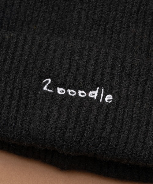 Zooodle(ズードル)の「Logo stitch beanie - ロゴステッチビーニー -(ニットキャップ/ビーニー・メンズ・ブラック/ブラウン・FREE)」の20枚目の写真
