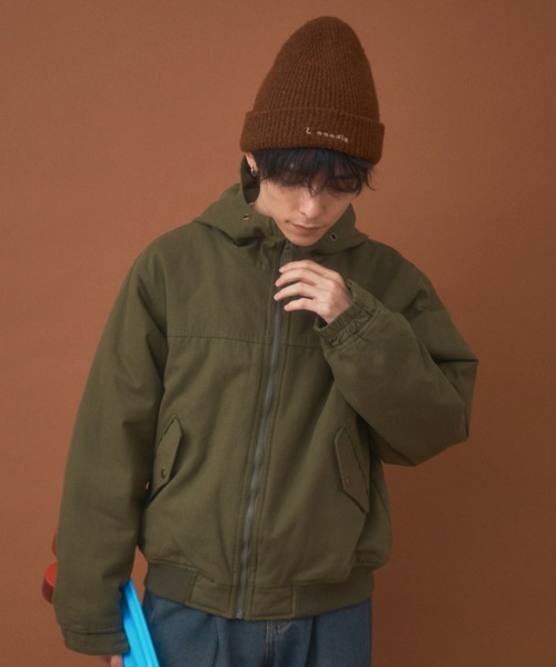 Zooodle(ズードル)の「Logo stitch beanie - ロゴステッチビーニー -(ニットキャップ/ビーニー・メンズ・ブラック/ブラウン・FREE)」の11枚目の写真