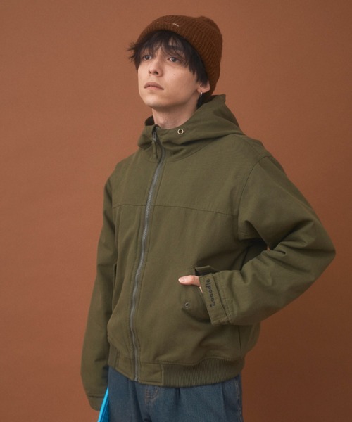 Zooodle(ズードル)の「Logo stitch beanie - ロゴステッチビーニー -(ニットキャップ/ビーニー・メンズ・ブラック/ブラウン・FREE)」の12枚目の写真