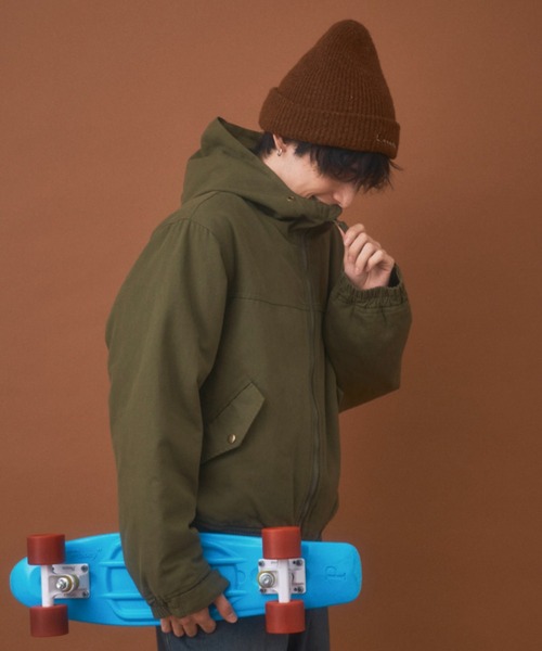 Zooodle(ズードル)の「Logo stitch beanie - ロゴステッチビーニー -(ニットキャップ/ビーニー・メンズ・ブラック/ブラウン・FREE)」の15枚目の写真