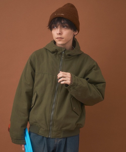 Zooodle(ズードル)の「Logo stitch beanie - ロゴステッチビーニー -(ニットキャップ/ビーニー・メンズ・ブラック/ブラウン・FREE)」の10枚目の写真