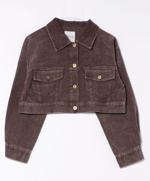 REDYAZEL（レディアゼル）の「【セットアップ可能】ヴィンテージライクコーデュロイジャケット（スーツジャケット・レディース・ネイビー/キャメル/ダークブラウン・FREE）」の11枚目の写真