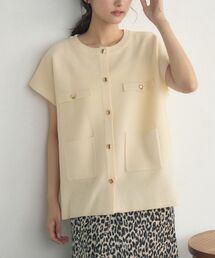 RETRO GIRL（レトロガール）の「ツイードライクNTベスト（ベスト）」