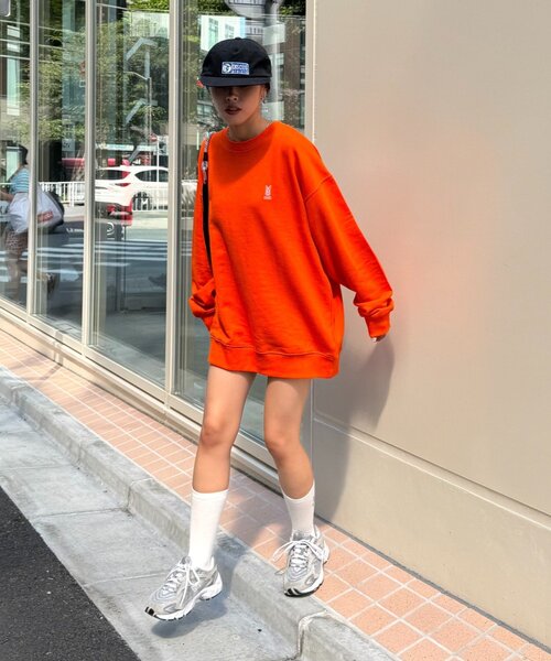 DOD（ディーオーディー）の「【DOD】【ユニセックス】クルマノタビット（スウェット・レディース・オレンジ/ブルー/ベージュ/グレー/チャコールグレー・MEDIUM/X-LARGE/LARGE）」の6枚目の写真