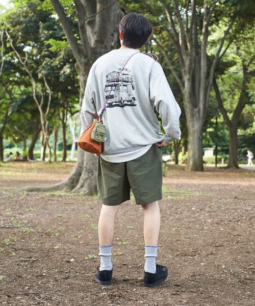 DOD（ディーオーディー）の「【DOD】【ユニセックス】クルマノタビット（スウェット・レディース・オレンジ/ブルー/ベージュ/グレー/チャコールグレー・MEDIUM/X-LARGE/LARGE）」の14枚目の写真