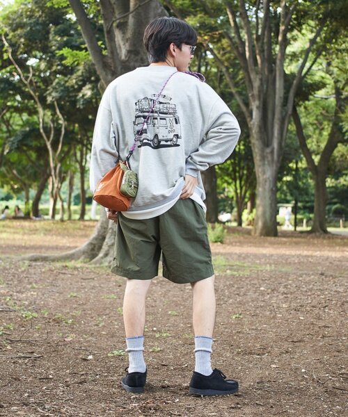 DOD（ディーオーディー）の「【DOD】【ユニセックス】クルマノタビット（スウェット・レディース・オレンジ/ブルー/ベージュ/グレー/チャコールグレー・MEDIUM/X-LARGE/LARGE）」の15枚目の写真