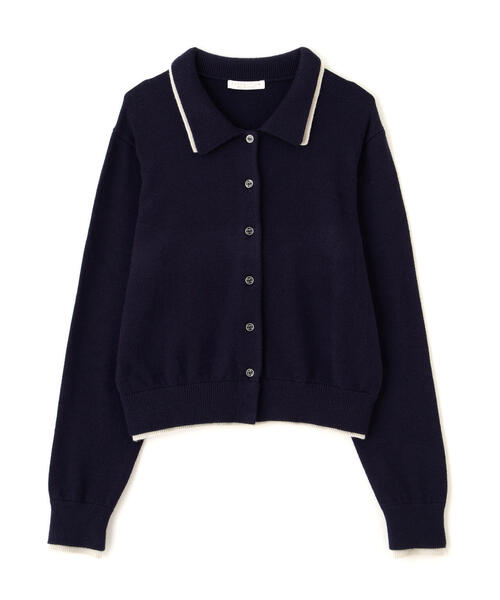 PROPORTION BODY DRESSING(プロポーションボディドレッシング)の「<ウォッシャブル>ポロレイヤード風ニット / 1215274004(カーディガン/ボレロ・レディース・グレー系その他/ベージュ/ネイビー・FREE)」の10枚目の写真