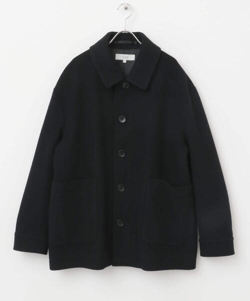 URBAN RESEARCH ROSSO MEN（アーバンリサーチロッソメン）の「スーパー100 シングルPコート（ピーコート・メンズ・ブラック/チャコールグレー/ネイビー・LARGE/MEDIUM）」の6枚目の写真