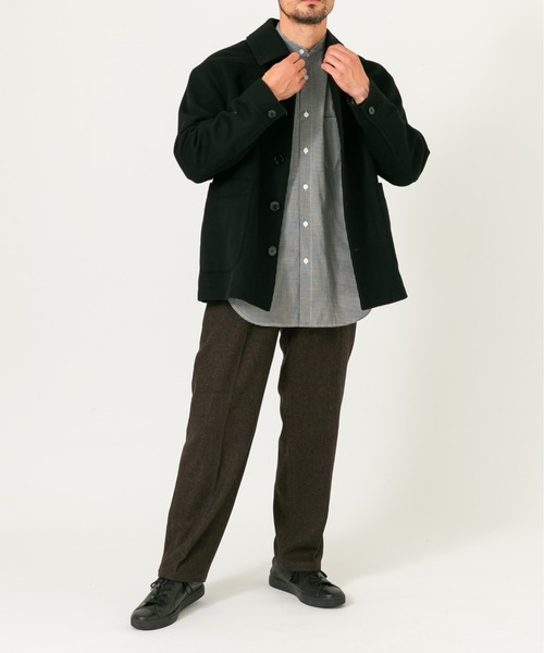 アーバンリサーチROSSOコート・Pコート URBAN RESEARCH ROSSO MEN pコート ピーコート スーパー100シングルP