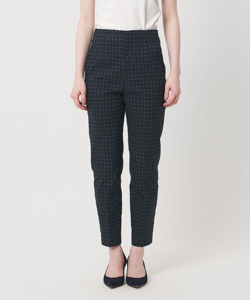 UNITED ARROWS(ユナイテッドアローズ)の「ダイヤ ドット スリムパンツ ‐ウォッシャブル‐(その他パンツ・レディース・ネイビー・40/36/38/34)」の5枚目の写真