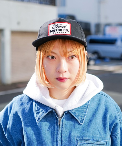 AMERICAN NEEDLE（アメリカンニードル）の「CAP/AMERICAN NEEDLE/アメリカンニードル ベースボールキャップ ユニセックス ヴィンテージ アメカジ（キャップ・メンズ・ブラック系その他・FREE）」の3枚目の写真