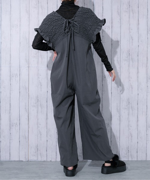 MARW 人気サロペット⭐︎size36 グレー w closet（ダブルクローゼット） サロペット オーバーオール