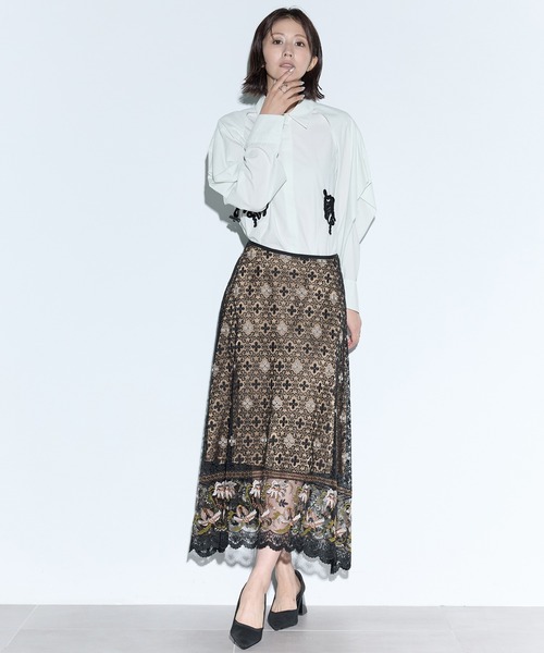 スカート MURRAL Everlasting embroidery lace skirt Everlasting embroidery lace skirt